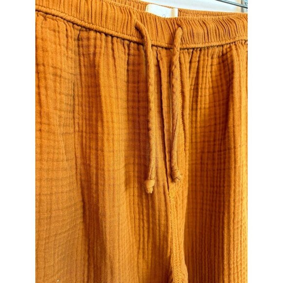 Lou & Grey Size M Pants Women's Relaxed Fit Cotton‎ Burnt Orange - Picture 8 of 8